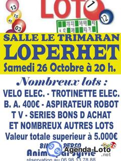 Photo du loto Loto du tennis club