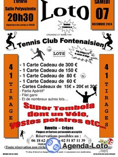 Photo du loto Loto du Tennis Club Fontenaisien