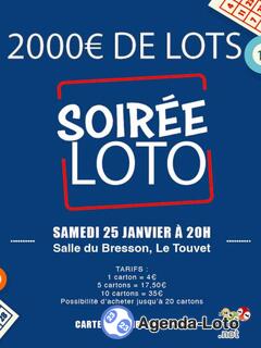 Photo du loto Loto du Tennis de Table du Grésivaudan