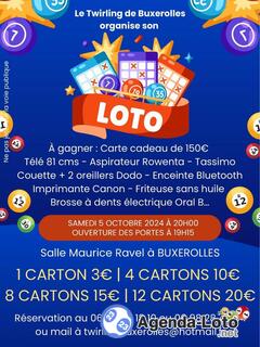 Photo du loto Loto du Twirling de Buxerolles