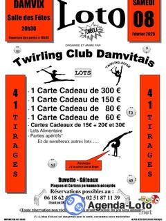 Photo du loto Loto du Twirling Club Damvitais