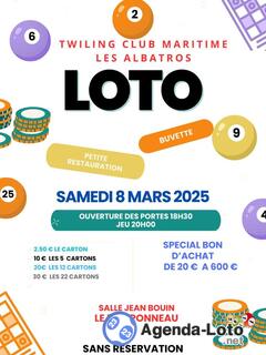 Photo du loto loto du twirling club maritime les albatros