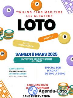 Photo du loto loto du twirling club maritime les albatros