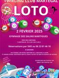 loto du twirling club martegal