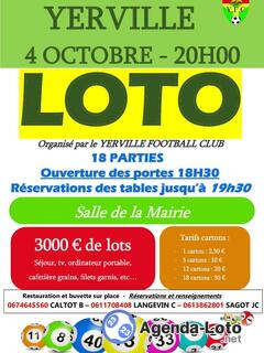 Photo du loto Loto du yerville football club