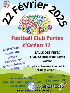 Photo du loto Loto Ecole de FOOT - FCPO 17