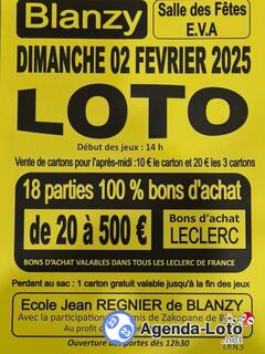 Photo du loto Loto école jean regnier (bénévoles amis de zakopane pour l