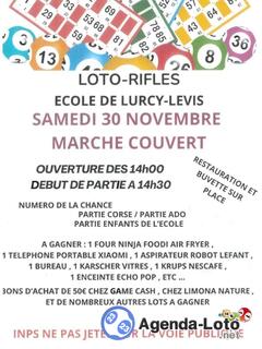 Photo du loto Loto École de lurcy Lévis