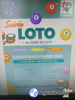 Photo du loto Loto école privée St Joseph de Manziat