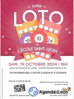 Photo du loto Loto ecole saint leon