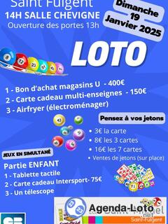 Photo du loto Loto Ecole Saint Michel SAINT FULGENT