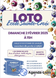 Photo du loto Loto Ecole Sainte Croix - APEL