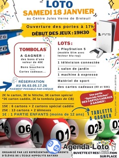 Photo du loto Loto des écoles