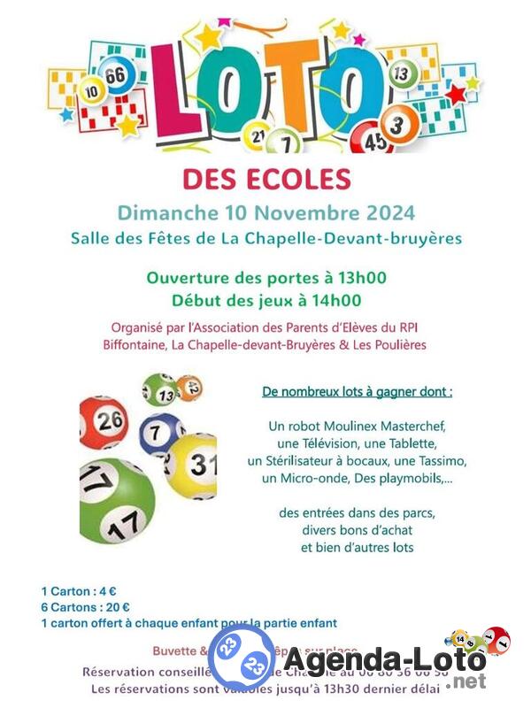 Loto des écoles