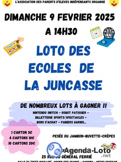 Photo du loto Loto des écoles de la Juncasse