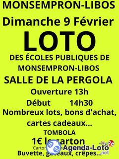 Photo du loto Loto des écoles publiques de Monsempron-Libos