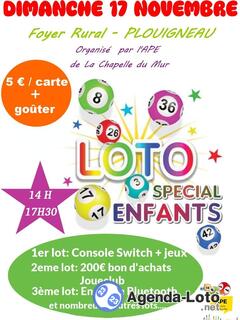 Photo du loto Loto enfants