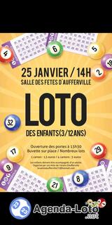 Photo du loto Loto des enfants AUFFERVILLE 77