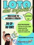 Photo Loto des enfants du CP au CM2 à Marin