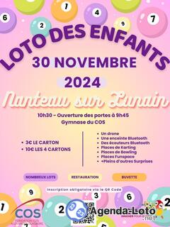 Photo du loto Loto des enfants du Téléthon