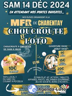 Photo du loto Loto et choucroute