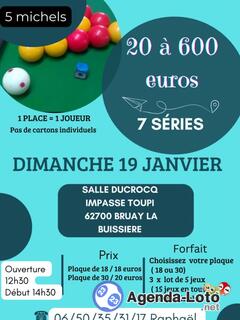 Photo du loto Loto familial des 5 michel