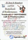 Photo Loto familial d'Halloween à Saint-Just-Saint-Rambert