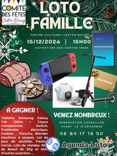 Photo du loto Loto Famille de Noël