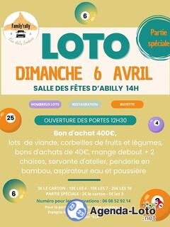 Photo du loto Loto family rally