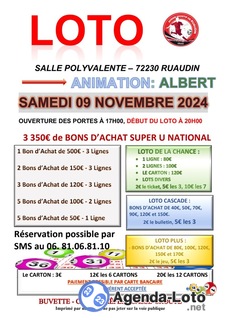 Photo du loto Loto foot AS Ruaudin