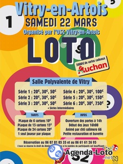 Photo du loto Loto foot Vitry en Artois