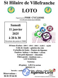 Photo du loto Loto FSSH Cyclisme