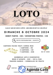 Photo du loto Loto gastronomique