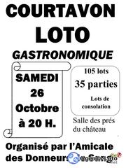 Photo du loto LOTO gastronomique de l'AMICALE des DONNEURS de SANG