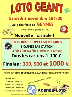 Photo du loto Loto geant