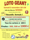 Photo Loto geant à Gennes