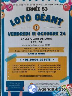 Photo du loto Loto Géant Animation Stéphane