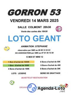 Photo du loto LOTO Géant animation Stéphane