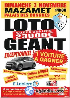 Photo du loto Loto geant aspr