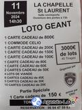 Photo LOTO GEANT du FC3C à La Chapelle St Laurent Salle Omnisports à La Chapelle-Saint-Laurent