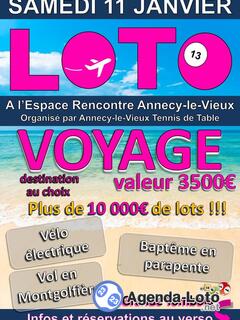 Photo du loto Loto Géant de l'AVSTT