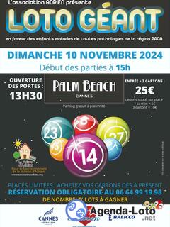 Photo du loto Loto geant palm beach cannes