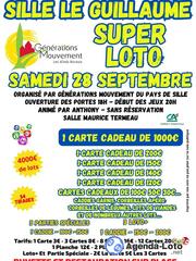 Photo du loto loto de générations mouvement du pays de sille