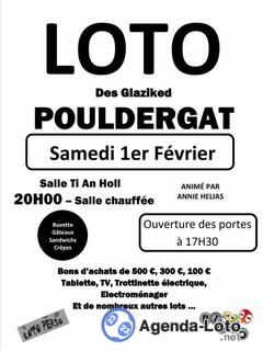 Photo du loto Loto des Glaziked animé par Annie Helias