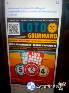 Photo du loto loto gourmand