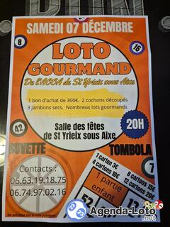 Photo du loto Loto gourmand de l'ACCA