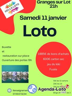 Photo du loto Loto granges sur lot