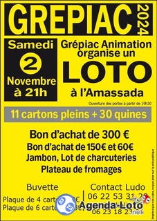 Photo du loto Loto de grepiac