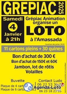 Photo du loto loto de Grepiac animation