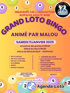 Photo du loto Loto de Guipavas savate Boxe animé par Malou de Brest